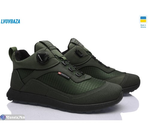 Кросівки чоловічі на весну/осінь (8 пар р.40-45) зелений  "LEOBAZA"