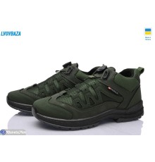 Кросівки чоловічі на весну/осінь (8 пар р.40-45) зелений  "LEOBAZA"