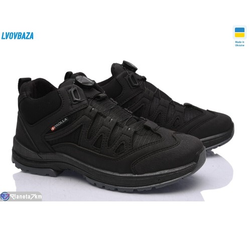 Кросівки чоловічі на весну/осінь (8 пар р.40-45) чорний  "LEOBAZA"