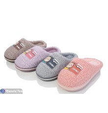 Тапки дитячі на зиму (12 пар р.30-35) мікс  "LINKA"