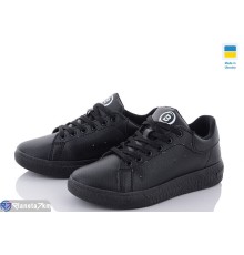 Кросівки жіночі на весну/осінь (6 пар р.36-41) чорний  "LEOBAZA"