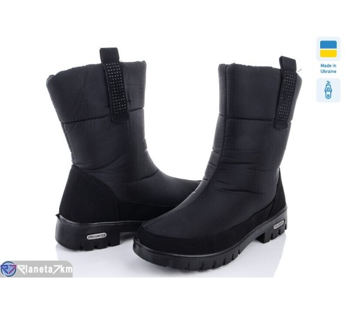 Дутики жіночі на зиму (6 пар р.37-41) чорний  "LEOBAZA"