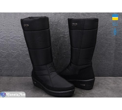 Дутики жіночі на зиму (6 пар р.37-41) чорний "LEOBAZA" Дутики жіночі на зиму (6 пар р.37-41) чорний "LEOBAZA"