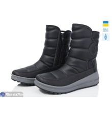 Дутики жіночі на зиму (8 пар р.37-42) чорний  "LEOBAZA"
