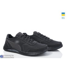Кросівки чоловічі на весну/осінь (8 пар р.40-45) чорний  "LEOBAZA"