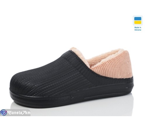 Калоші жіночі на зиму (6 пар р.37-41) чорний  "LOTTOS"