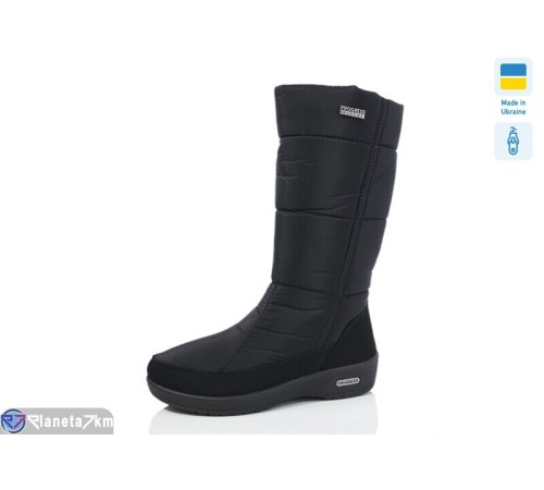 Дутики жіночі на зиму (6 пар р.37-41) чорний  "LOTTOS"