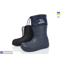 Жіночі чоботи з піни на зиму (6 пар р.38-42) синій  "LOTTOS"