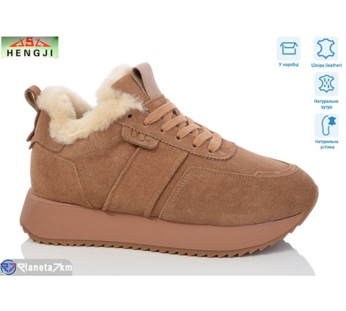 Кросівки жіночі на зиму (6 пар р.36-40) коричневий "HENGJI-ELENA" Кросівки жіночі на зиму (6 пар р.36-40) коричневий "HENGJI-ELENA"