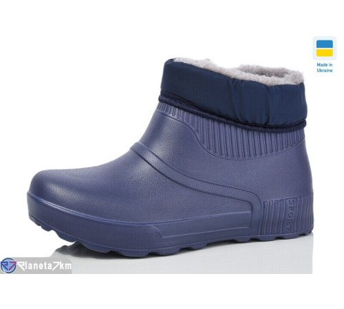 Калоші жіночі на зиму (8 пар р.37-41) синій  "LOTTOS" Калоші жіночі на зиму (8 пар р.37-41) синій  "LOTTOS"