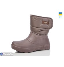 Жіночі чоботи з піни на зиму (8 пар р.37-41) коричневий  "LOTTOS"