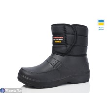 Чоловічі чоботи з піни на зиму (8 пар р.41-46) чорний  "LOTTOS"