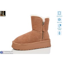 Уггі жіночі на зиму (8 пар р.36-41) camel  "Lilin"