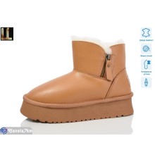 Уггі жіночі на зиму (8 пар р.36-41) camel  "Lilin"