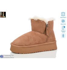 Уггі жіночі на зиму (8 пар р.36-41) camel  "Lilin"