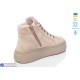 Черевики жіночі на зиму (6 пар р.36-40) бежевий  "Marmilad"