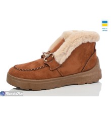 Черевики жіночі на зиму (6 пар р.37-41) camel  "LOTTOS"