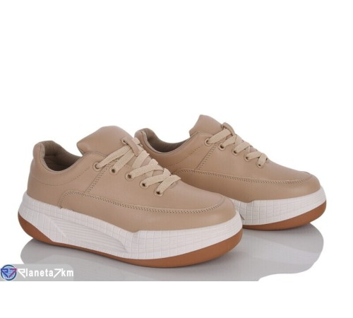 Кросівки жіночі на весну/осінь (8 пар р.36-41) коричневий  "LAIFA"
