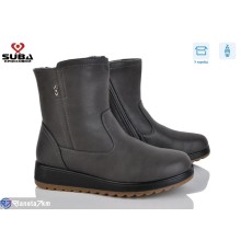 Черевики жіночі на зиму (8 пар р.37-42) сірий  "SUBA"