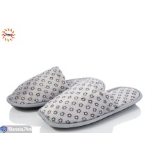 Тапки жіночі на весну/осінь (7 пар р.37-40) сірий  "Jumay"