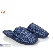 Тапки чоловічі на весну/осінь (7 пар р.41-45) синій  "Jumay"