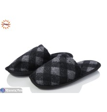 Тапки чоловічі на весну/осінь (7 пар р.41-45) чорний  "Jumay"