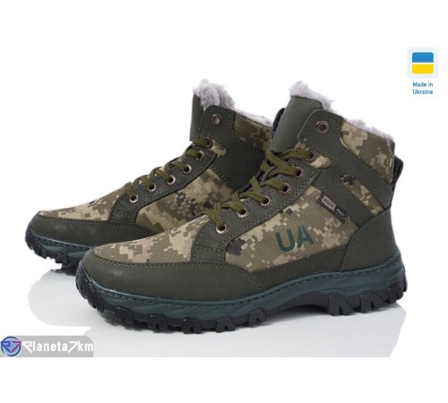 Черевики чоловічі на зиму (8 пар р.40-45) хакі  "LEOBAZA"