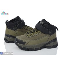 Дитячі кросівки на зиму (8 пар р.26-31) зелений  "BBT"