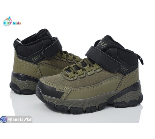 Дитячі кросівки на зиму (8 пар р.26-31) зелений  "BBT"