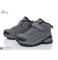 Дитячі кросівки на зиму (8 пар р.26-31) сірий  "BBT"