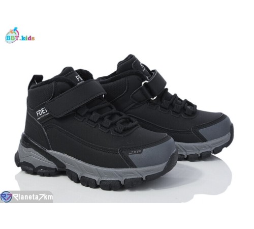 Дитячі кросівки на зиму (8 пар р.26-31) чорний  "BBT"