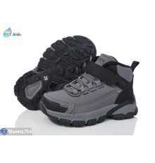 Дитячі кросівки на зиму (8 пар р.26-31) сірий  "BBT"