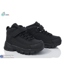 Дитячі кросівки на зиму (8 пар р.26-31) чорний  "BBT"