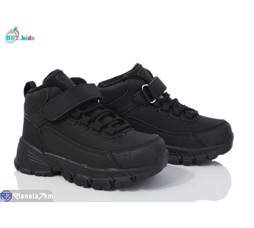 Дитячі кросівки на зиму (8 пар р.26-31) чорний  "BBT"