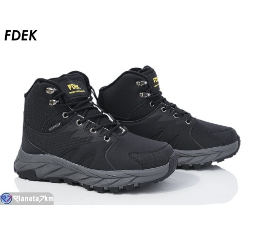 Дитячі кросівки на зиму (8 пар р.36-41) чорний  "FDEK"