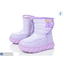 Дутики дитячі на зиму (8 пар р.23-28) фіолетовий  "Normashoes"