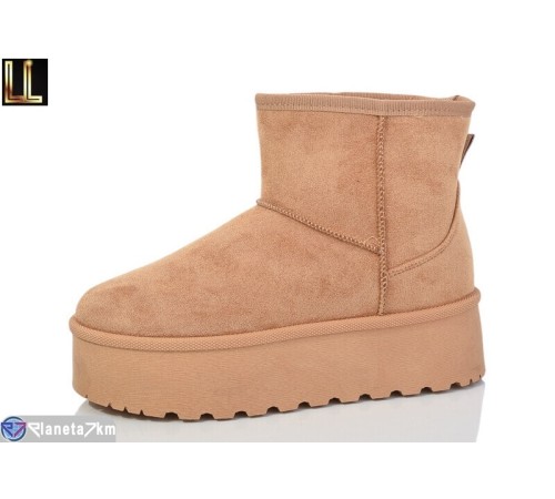 Уггі жіночі на зиму (8 пар р.37-41) camel  "Lilin"