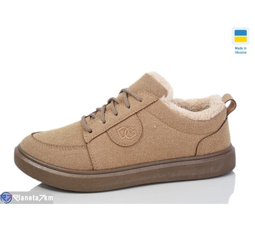 Кросівки жіночі на зиму (6 пар р.37-41) коричневий  "Korka"