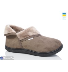Тапки жіночі на зиму (8 пар р.37-41) коричневий  "Korka"
