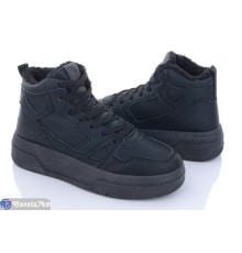 Черевики жіночі на зиму (8 пар р.37-41) чорний  "Normashoes"