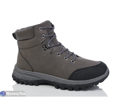 Черевики чоловічі на зиму (8 пар р.41-46) сірий "Normashoes" Черевики чоловічі на зиму (8 пар р.41-46) сірий "Normashoes"