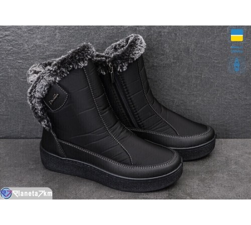 Дутики жіночі на зиму (8 пар р.37-42) чорний "OLLA" Дутики жіночі на зиму (8 пар р.37-42) чорний "OLLA"