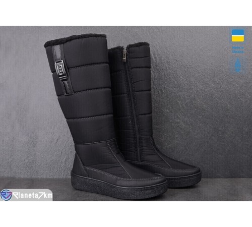 Дутики жіночі на зиму (8 пар р.37-42) чорний  "OLLA"