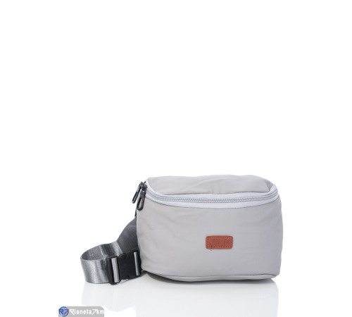 Бананка жіноча 16*24*9 см, сірий "BESTBAG" Бананка жіноча 16*24*9 см, сірий "BESTBAG"