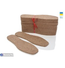 Устілки чоловічі на зиму (100 пар р.39-48) бежевий  "LOTTOS"