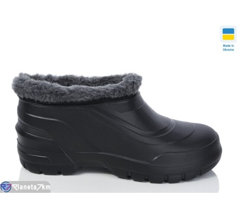 Калоші чоловічі на зиму (6 пар р.40-45) чорний  "INPIRE"