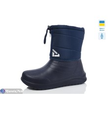 Жіночі чоботи з піни на зиму (6 пар р.37-41) синій  "INPIRE"
