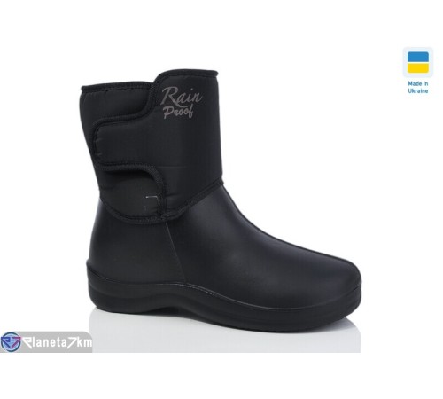 Жіночі чоботи з піни на зиму (6 пар р.37-41) чорний  "INPIRE"