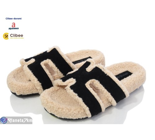 Тапки жіночі на зиму (6 пар р.35-40) чорний  "BELIES-D"