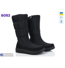 Дутики жіночі на зиму (6 пар р.38-42) чорний  "Roks"